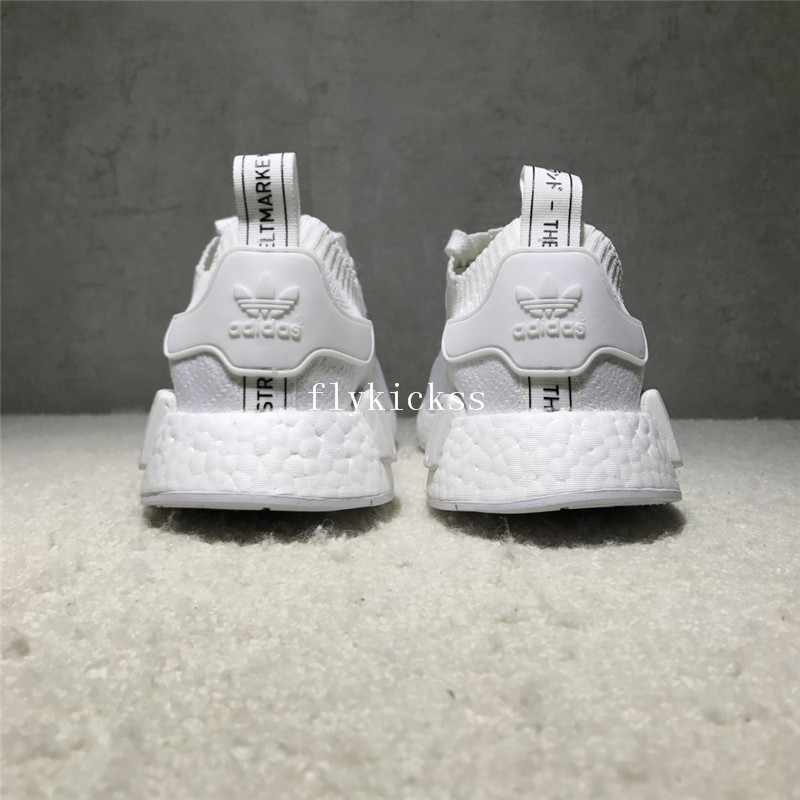 Real Boost Adidas NMD R1 PK Japan Triple White